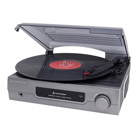 SOUNDMASTER PL200 User manual