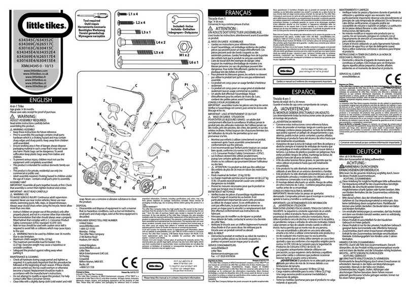 Little Tikes 634345C User manual