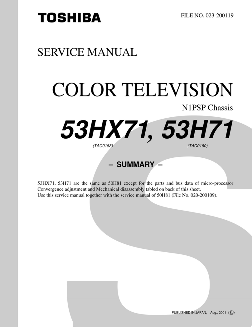 Toshiba 53HX71 User manual