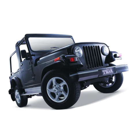 Mahindra THAR 2010 User manual