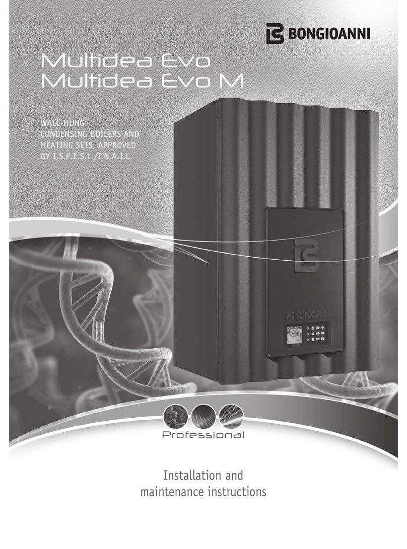 Bongioanni Multidea Evo 60 Installation and maintenance instructions