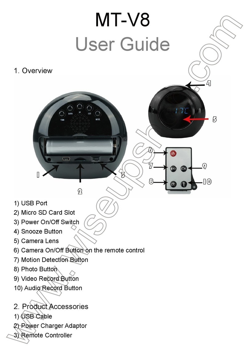 Wiseup MT-V8 User manual