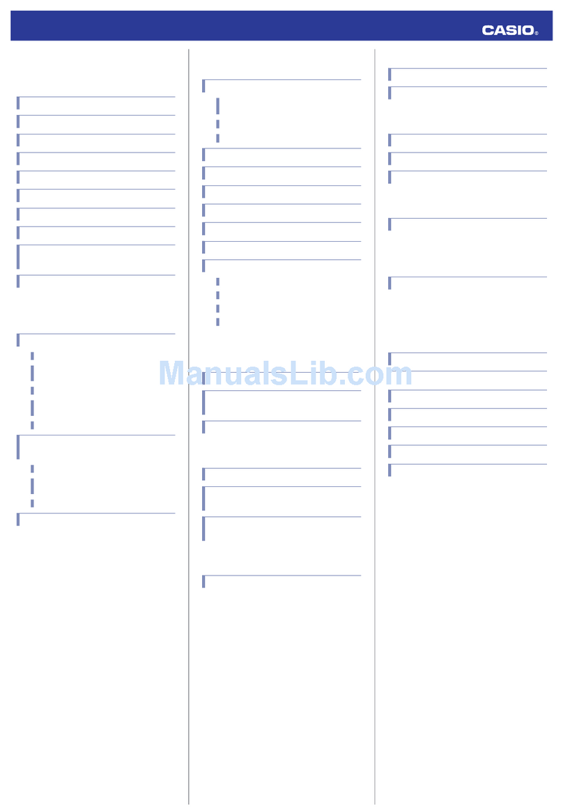 Casio QW 5531 User manual