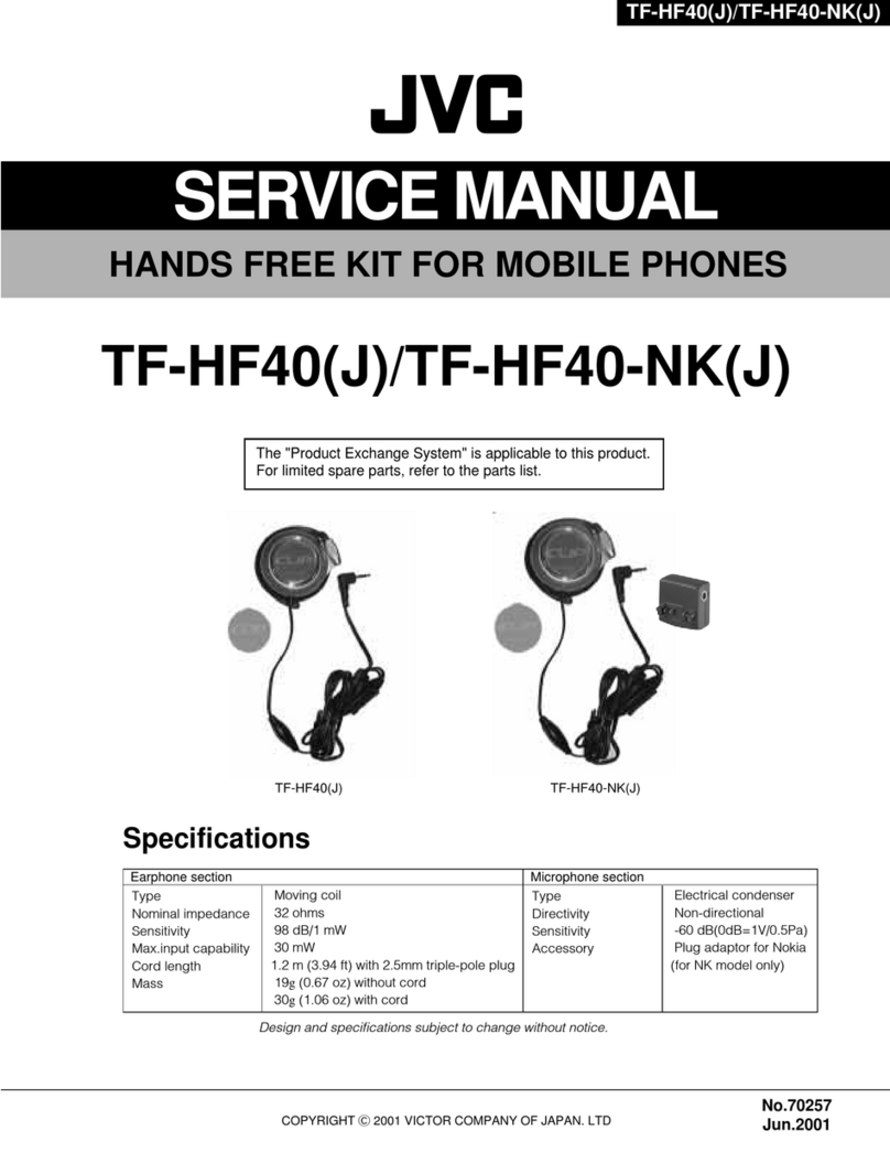 JVC TF-HF40(J) User manual