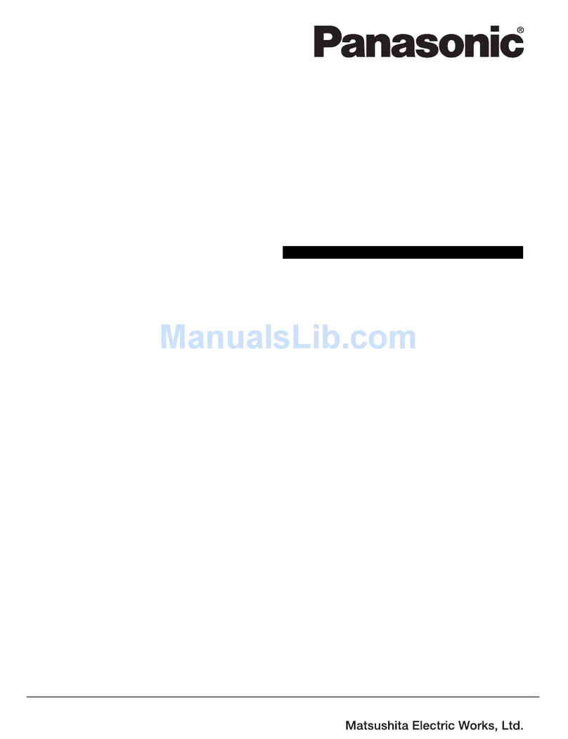 Panasonic FP3 Technical manual
