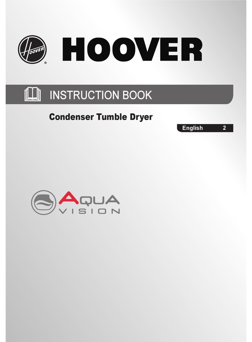 Hoover aqua vision User manual