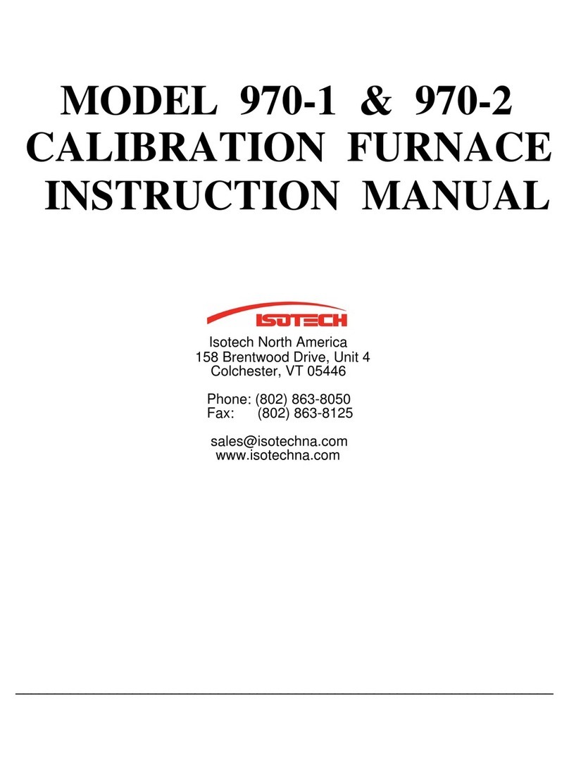 Isotech 970-1 User manual