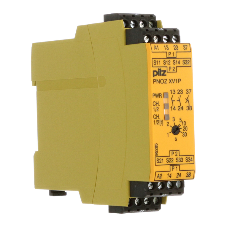 Pilz PNOZ XV1P operating manual