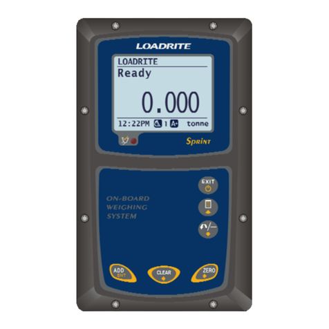 Loadrite Sprint user manual
