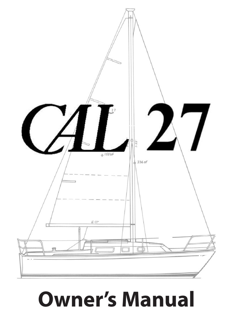 Cal Boats CAL 27 Mk III owner's manual