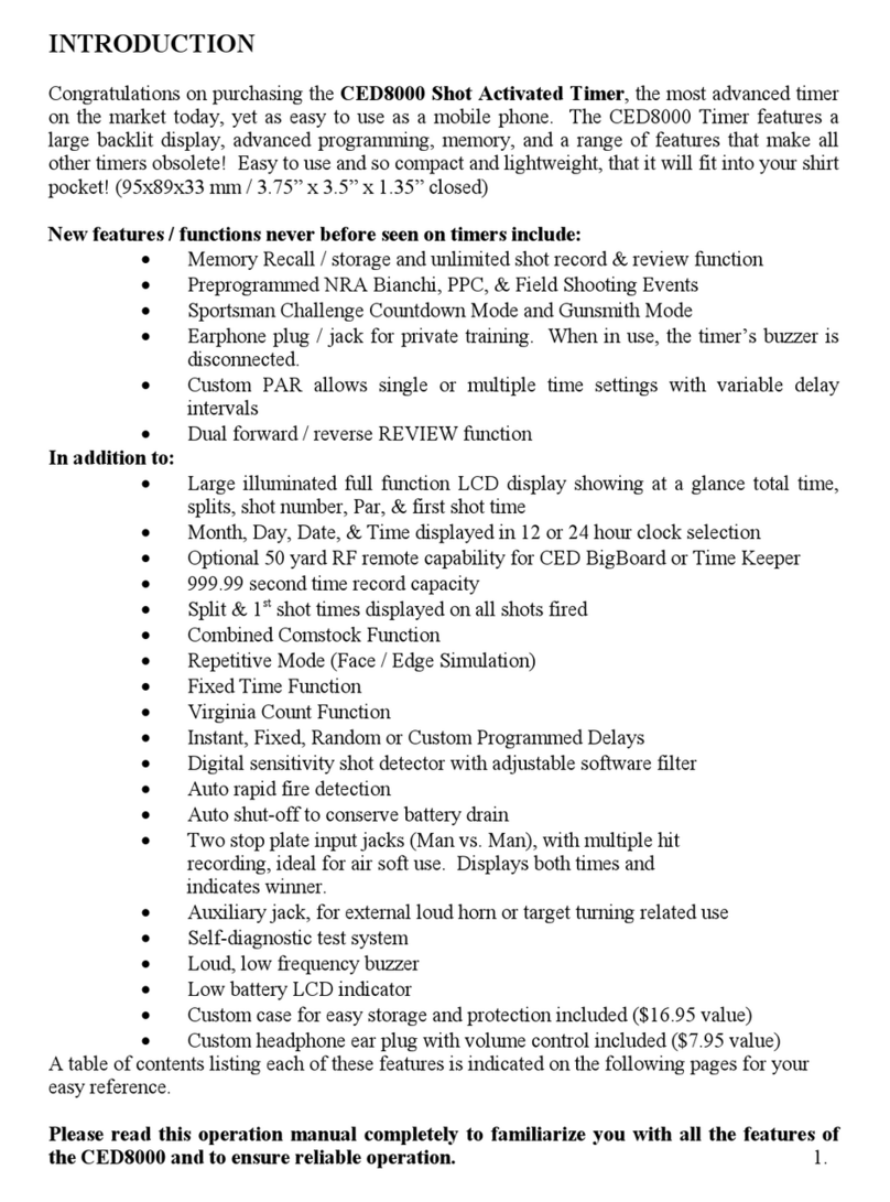 Midway CED800 user manual