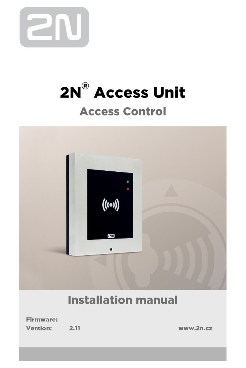 2N Access Unit installation manual