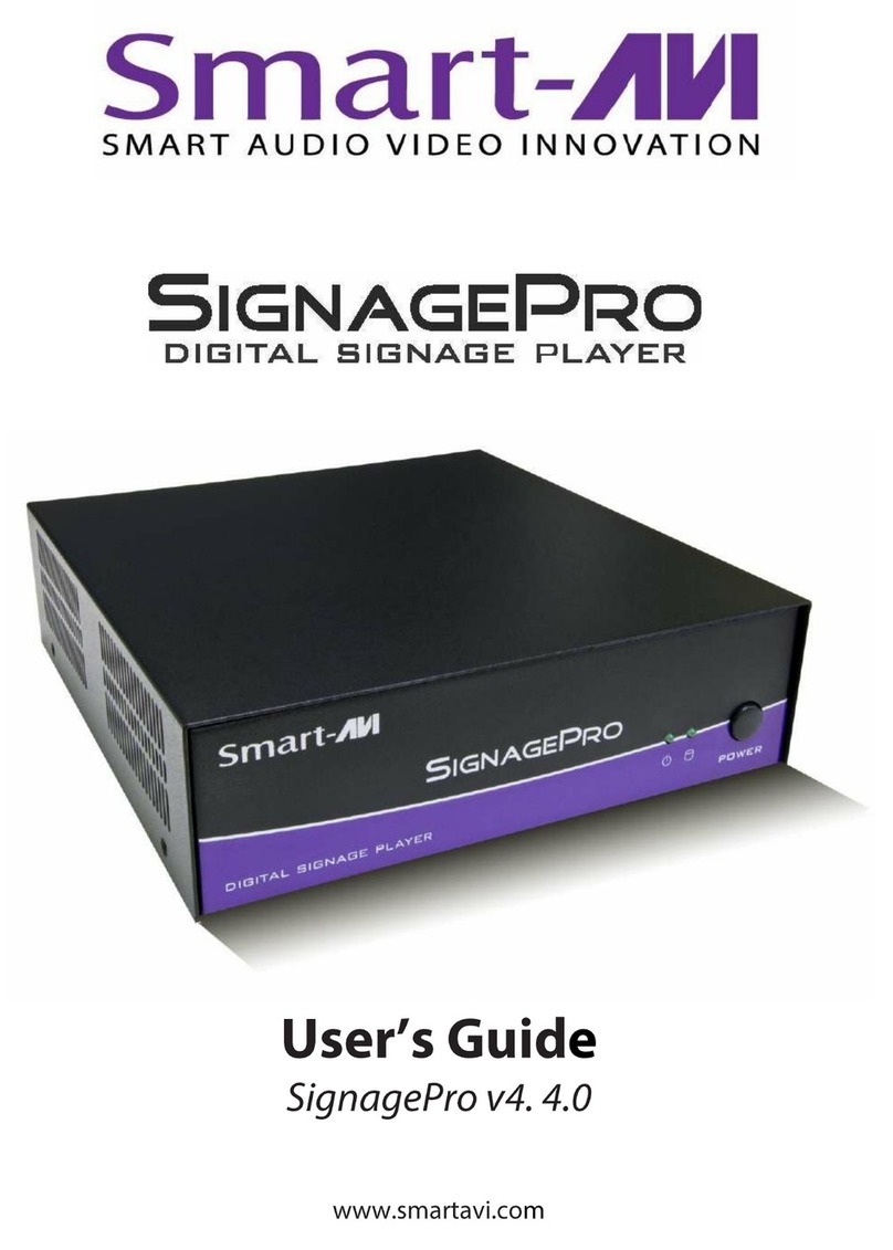 SMART-AVI SIGNAGEPRO user manual