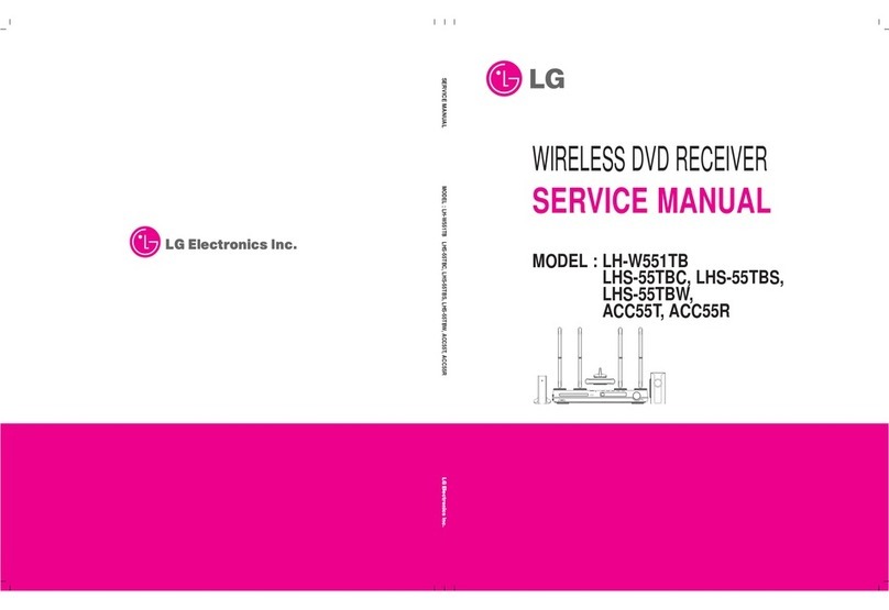 LG LH-W551TB Service manual