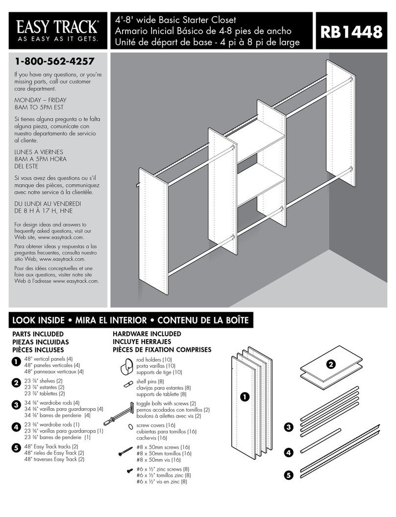 Easy Track RB1448 User manual