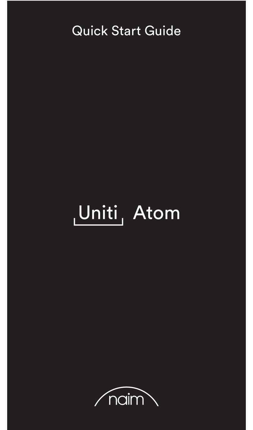NAIM Uniti Atom quick start guide