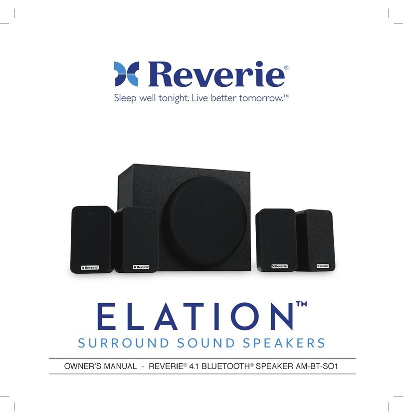 Reverie ELATION owner's manual