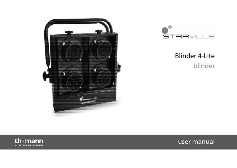thomann Blinder 4-Lite User manual thomann Blinder 4-Lite User manual