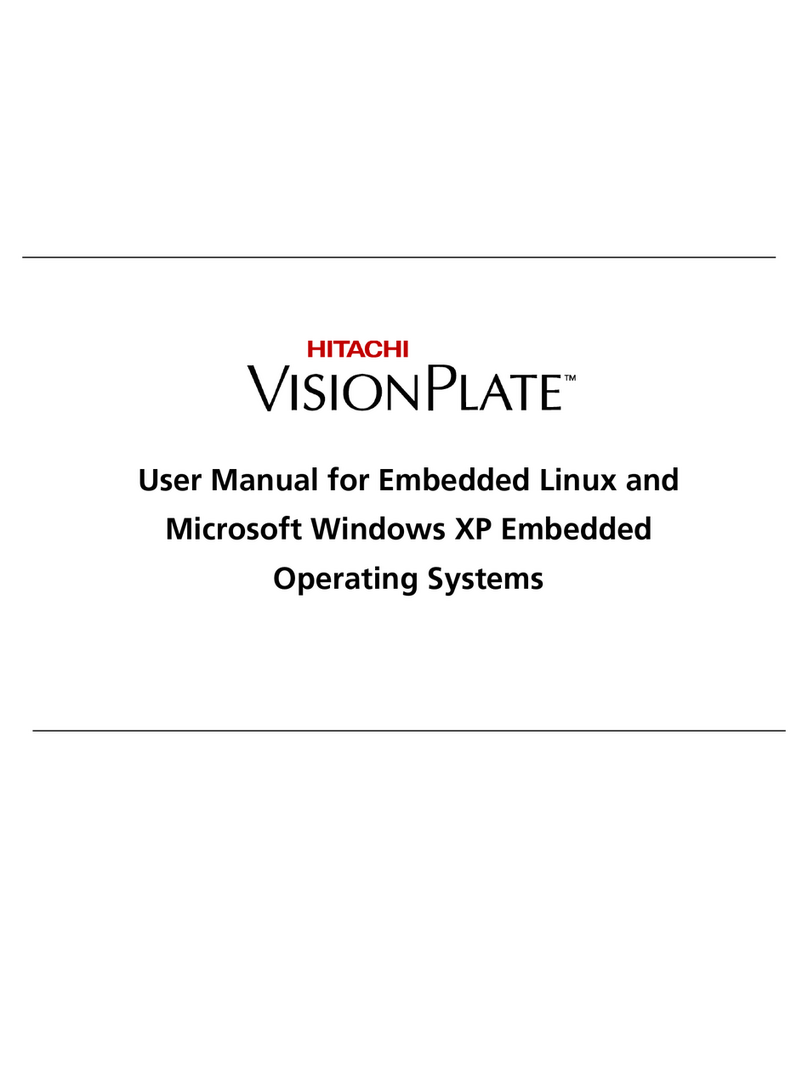Hitachi VisionPlate user manual