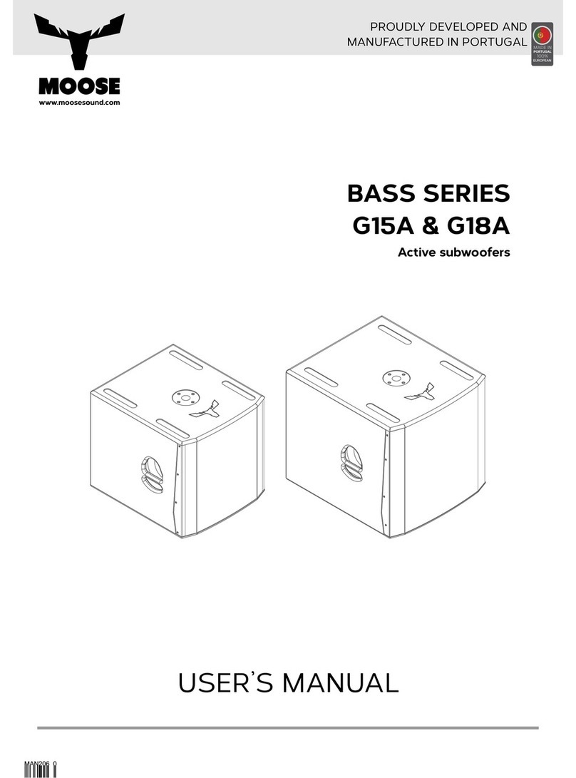 MOOSE G15A user manual