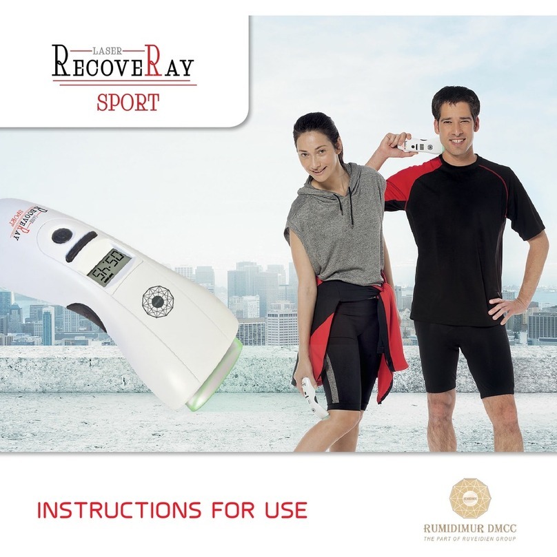 Rumidimur RecoveRay Sport Instructions for use