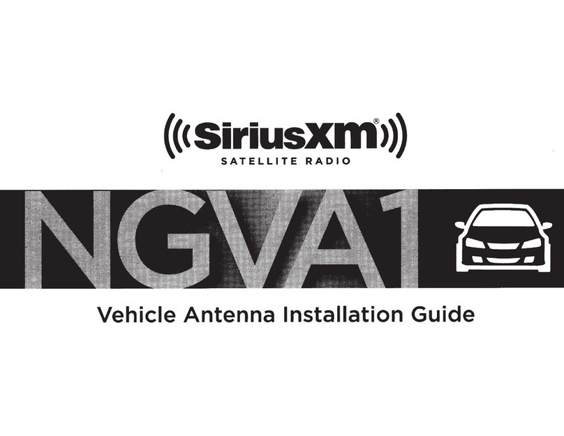 Sirius XM RAdio NGVA1 installation guide