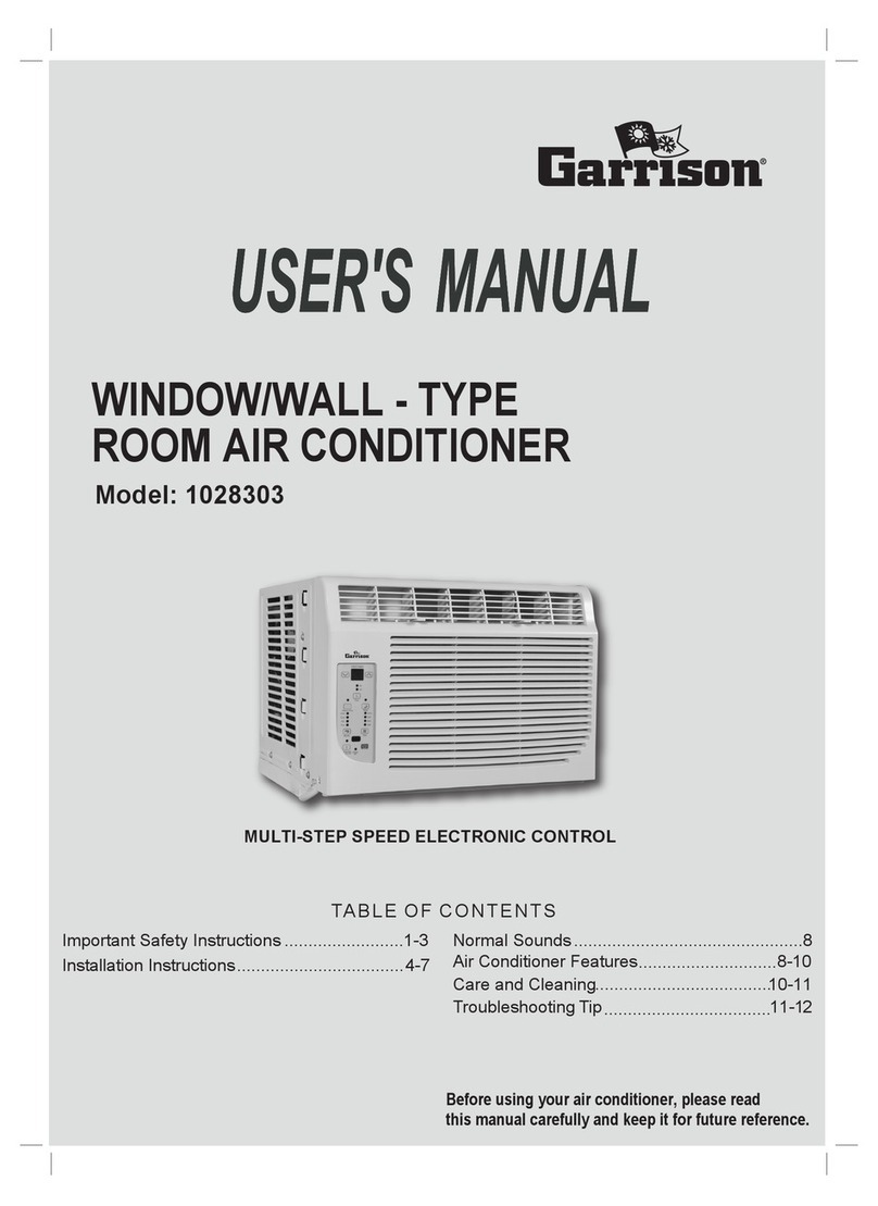 Garrison 1028303 User manual Garrison 1028303 User manual