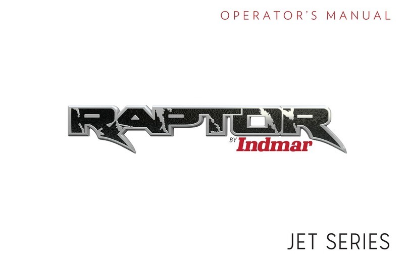 Indmar Raptor JET SERIES User manual