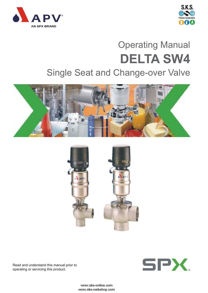 APV DELTA SW4 operating manual