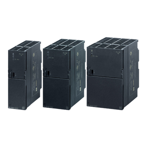 Siemens SIMATIC PS307 User manual