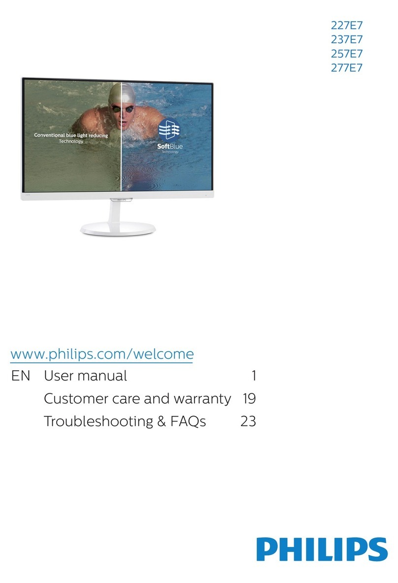 Philips 257E7 User manual