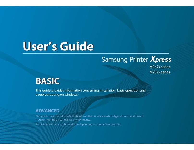 Samsung M262x Series User manual