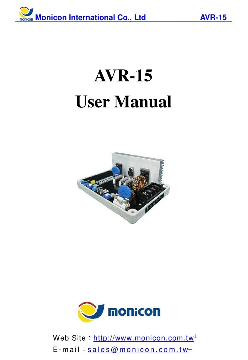 Monicon Instruments AVR-15 User manual