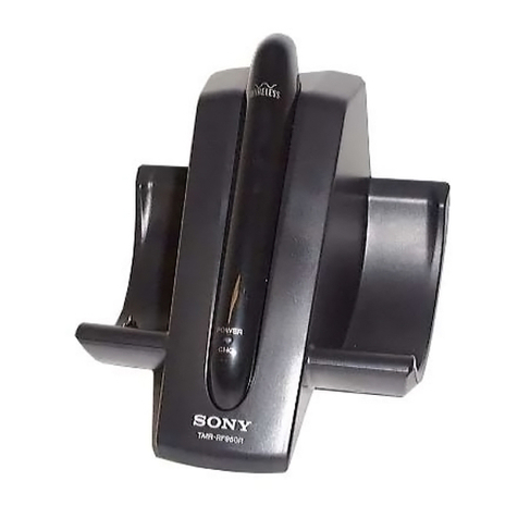Sony TMR-RF960R User manual