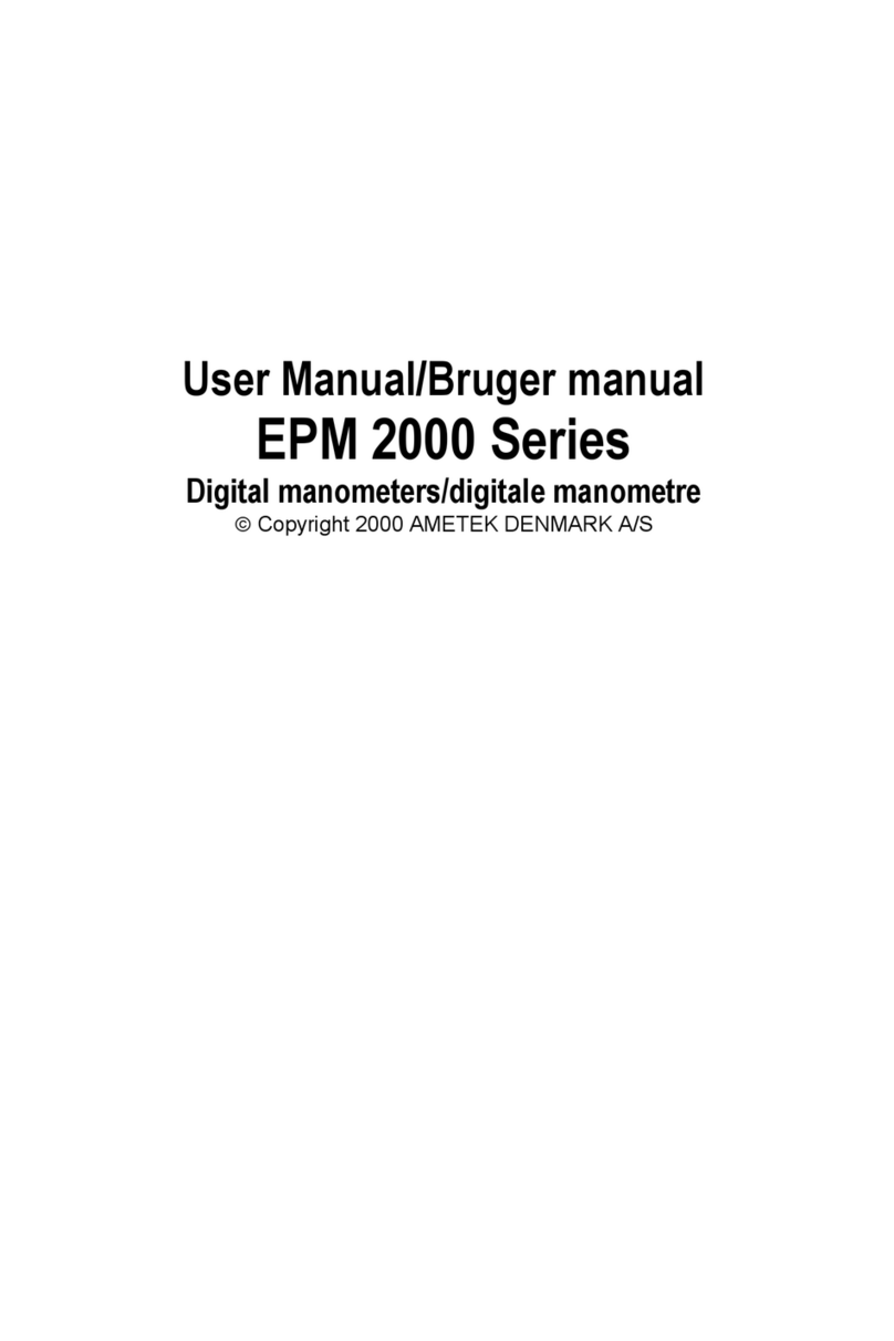 Ametek EPM 2023 user manual