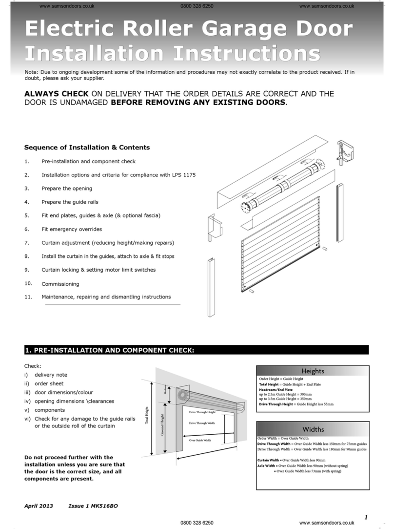 SWS SeceuroGlide Manual User manual