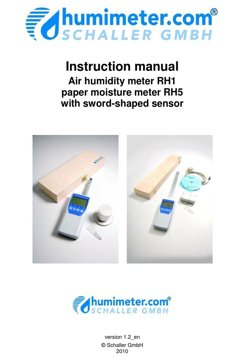 Humimeter RH1 instruction manual