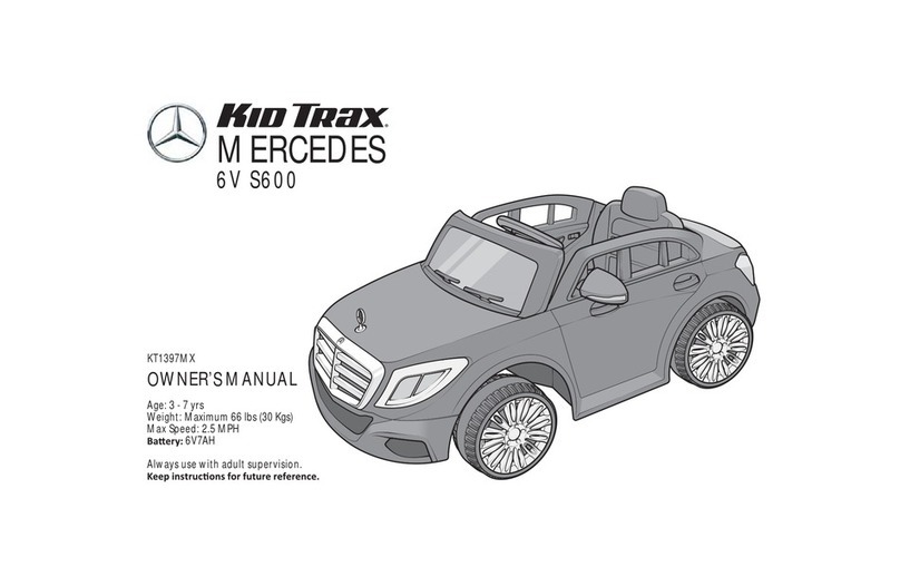 KID Trax KT1397MX User manual