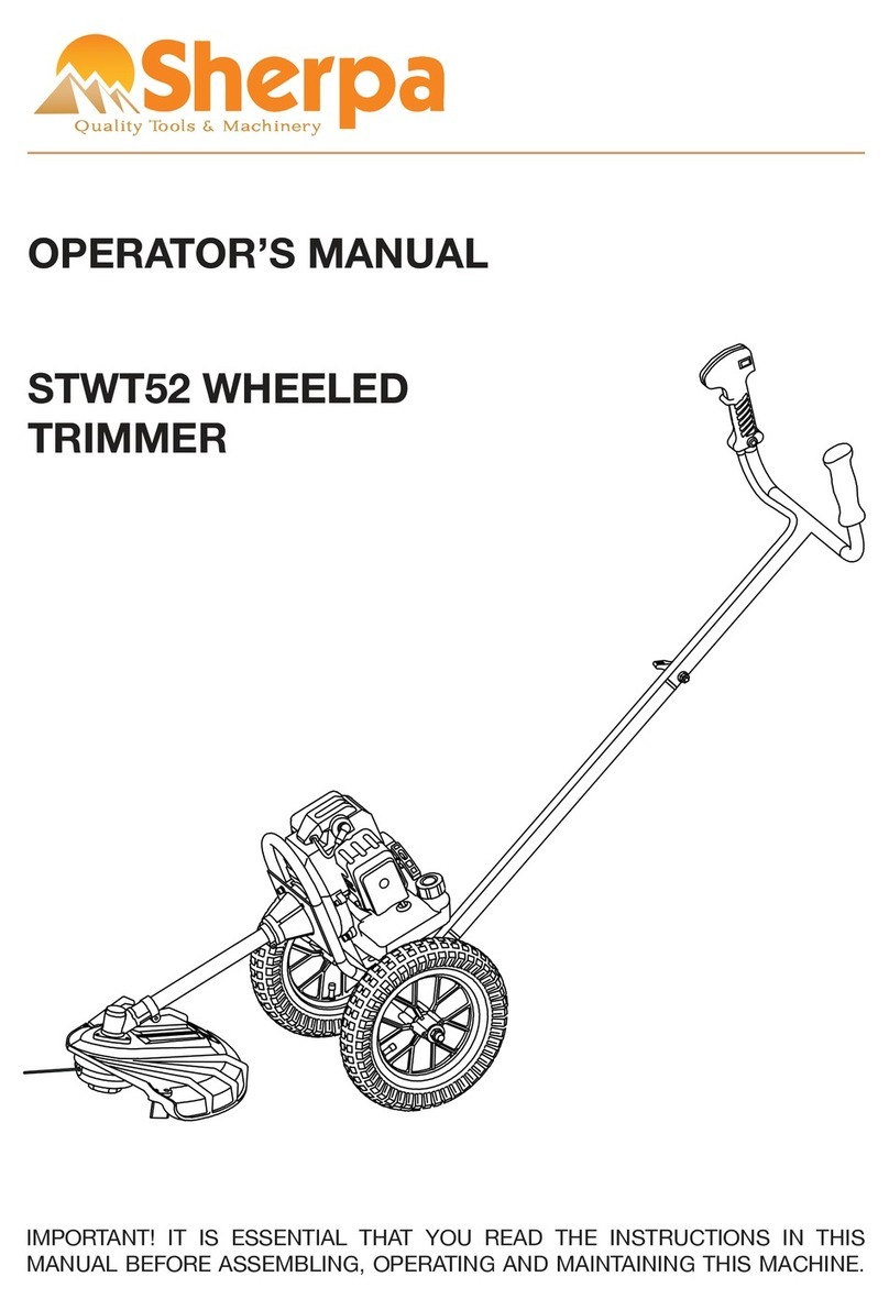 Sherpa STWT52 Operator's manual