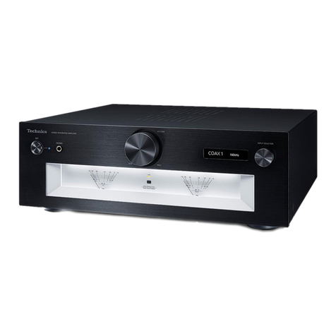 Technics SU-G700 User manual Technics SU-G700 User manual
