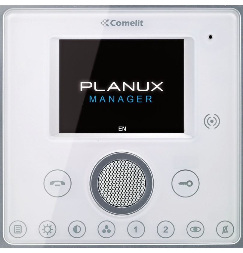 Comelit PLANUX MANAGER manual