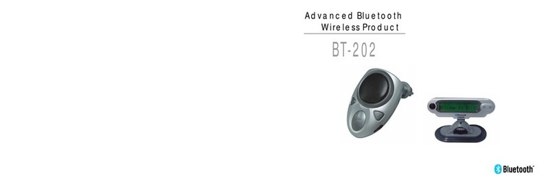 FCCID BT-202 manual