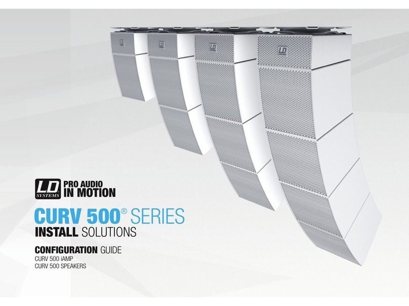 LD systes CURV 500 SERIES Configuration guide