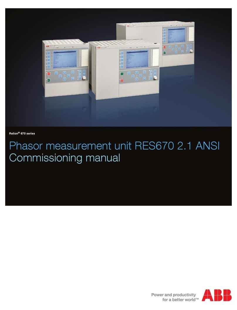 ABB RES670 2.1 Commissioning manual