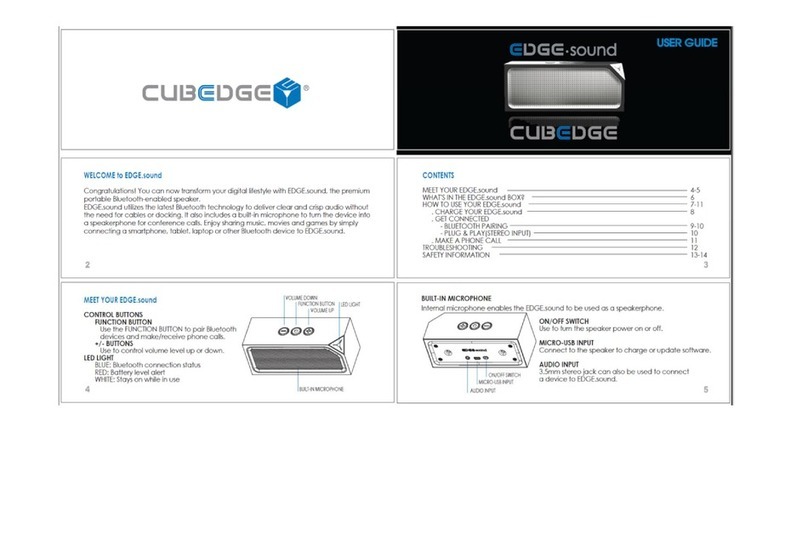 CUBEDGE EDGE.sound user guide
