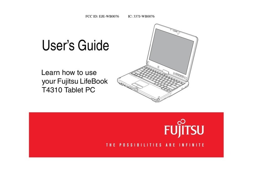 Fujitsu T4310 - LifeBook Tablet PC User manual