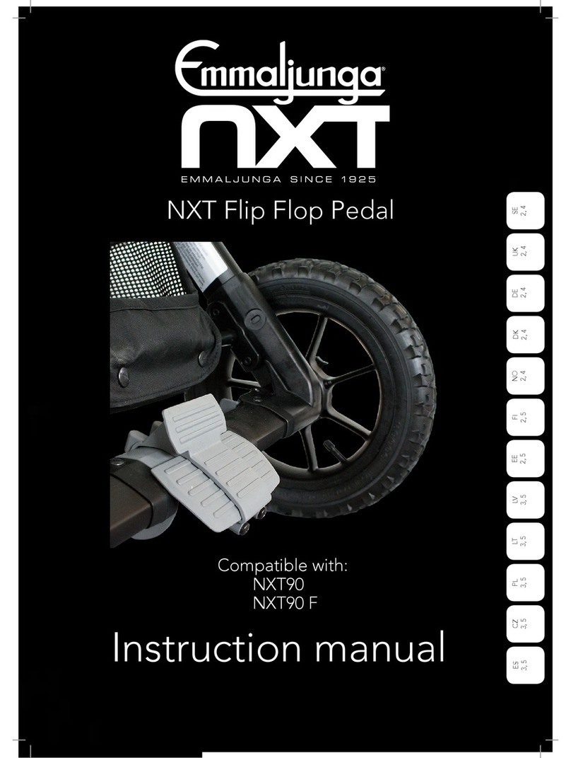 Emmaljunga NXT Flip Flop Pedal instruction manual
