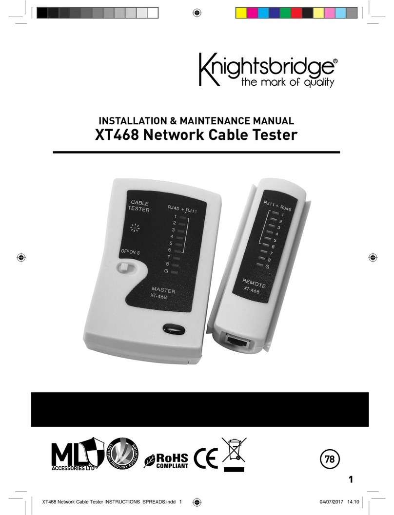Knightsbridge XT468 Installation & maintenance manual