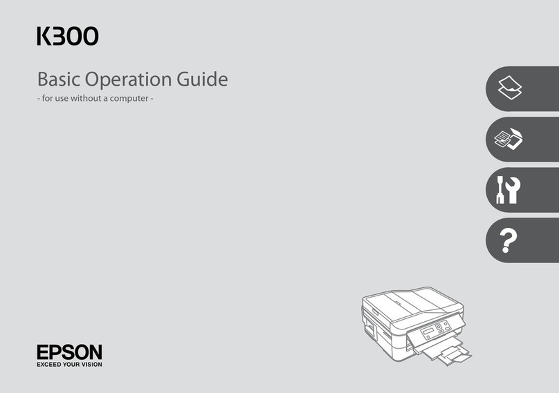 Epson K300 Assembly instructions