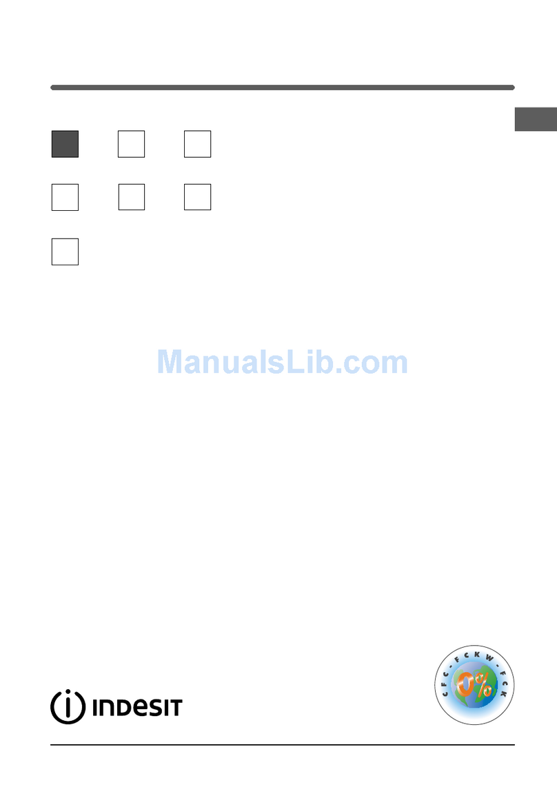 Indesit TFA 1 operating instructions